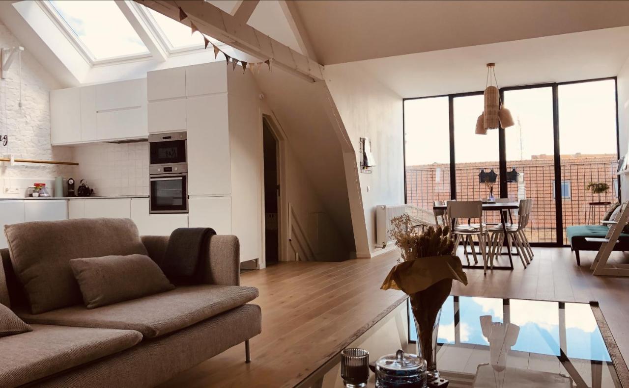 Lichtrijke Loft Bij Restaurant Den Olifant Apartman Ypres Kültér fotó